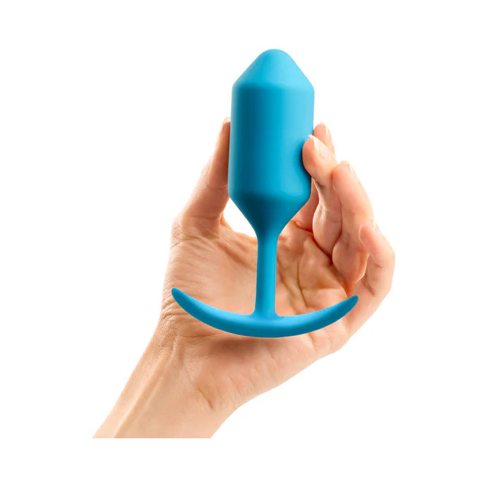 b-Vibe Snug Plug 3 Weighted Silicone Anal Plug