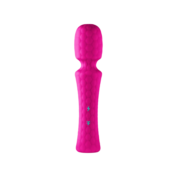 FemmeFunn Ultra Wand Rechargeable Flexible Textured Silicone Vibrator