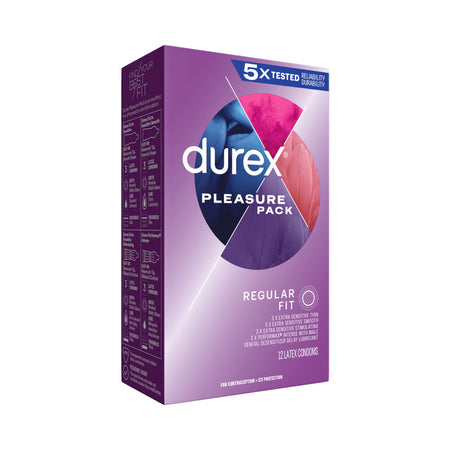 Durex Pleasure Pack (12 Pack)