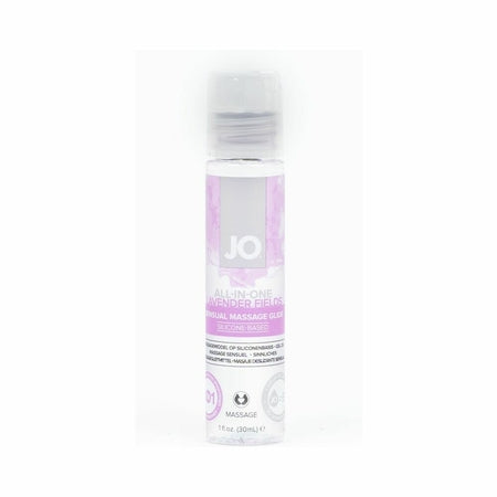 JO All-In-One Sensual Massage Glide Lavender 1 oz.