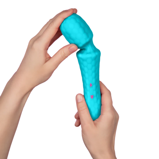 FemmeFunn Ultra Wand Rechargeable Flexible Textured Silicone Vibrator