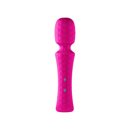 FemmeFunn Ultra Wand Rechargeable Flexible Textured Silicone Vibrator