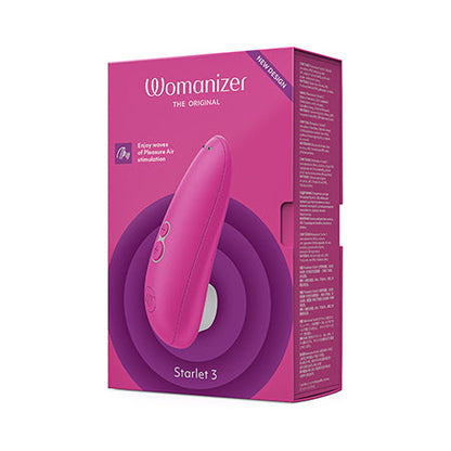 Womanizer Starlet 3 Rechargeable Silicone Compact Pleasure Air Clitoral Stimulator