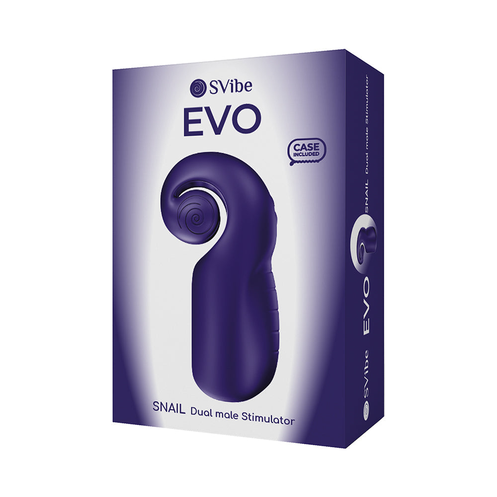 Snail Vibe SVibe Evo Rechargeable Masturbator Navy