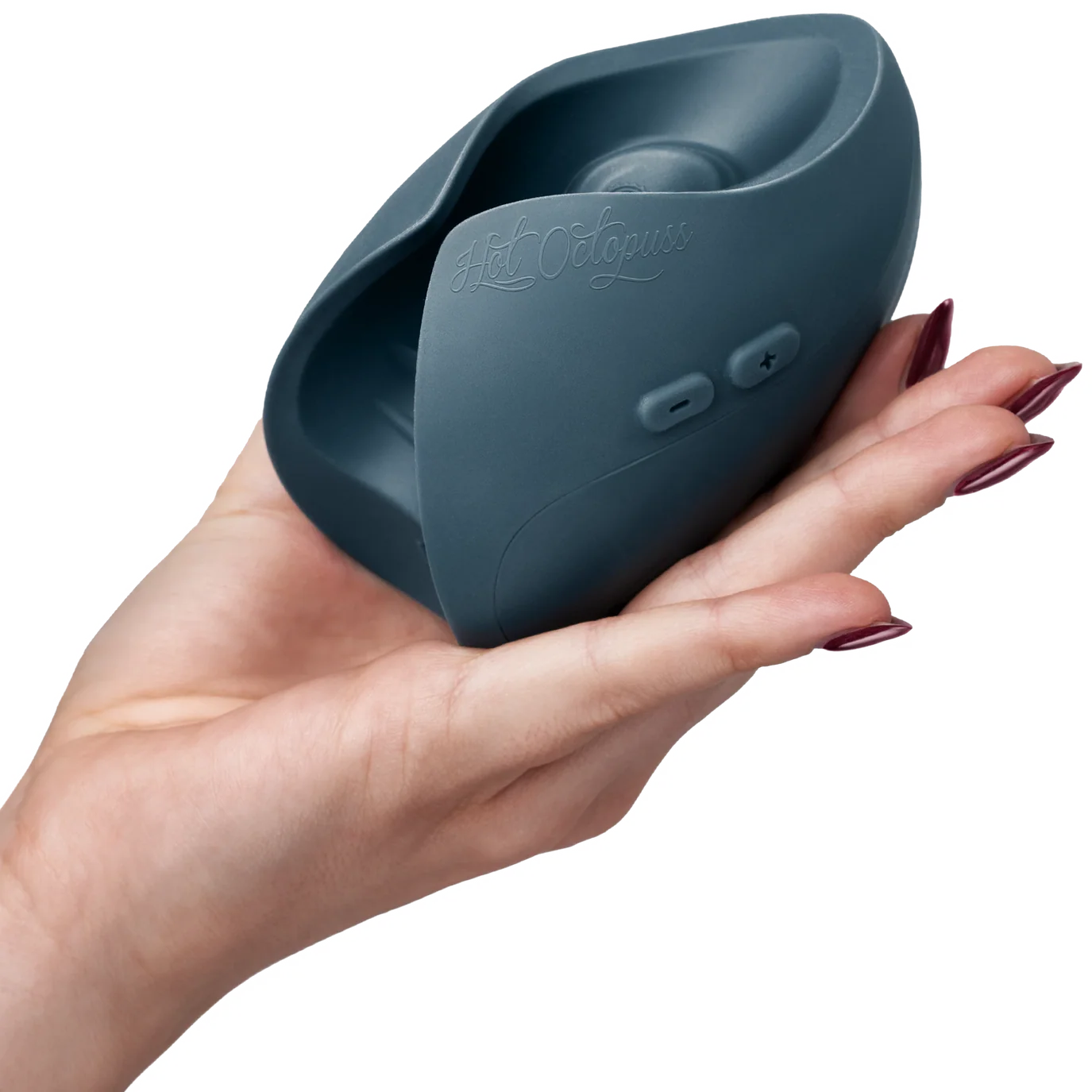 Hot Octopuss Pulse Duo Rechargeable Remote Control Vibrating Stroker Blue